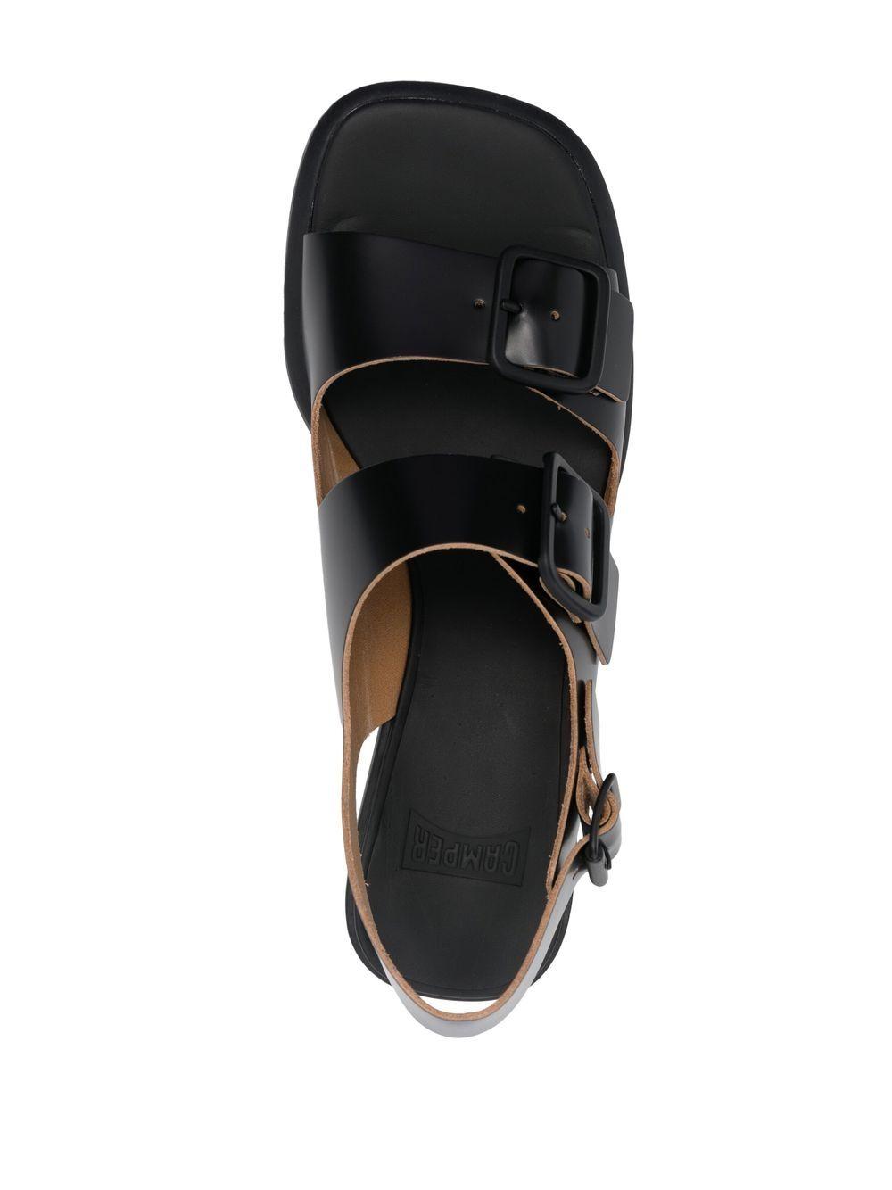 Dina 50mm buckle-strap sandals