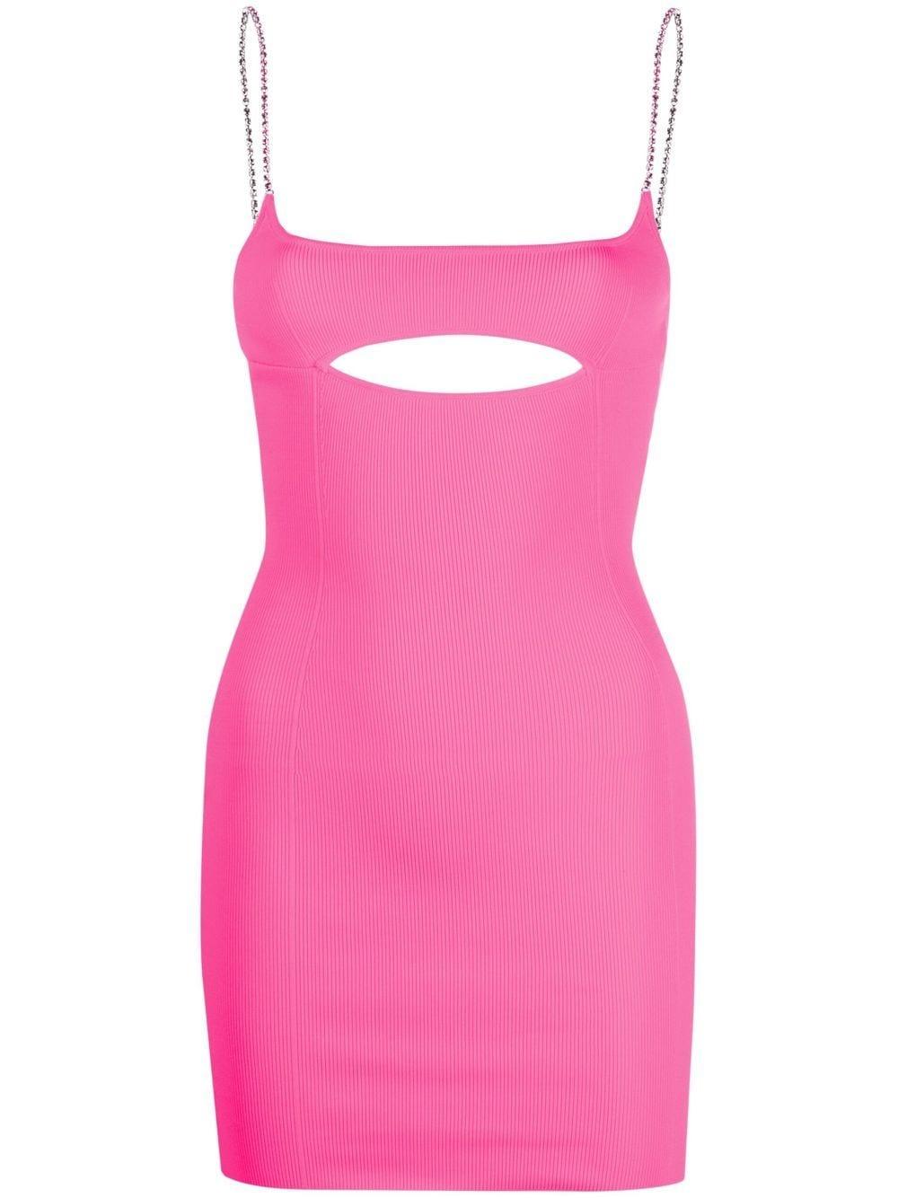 cut-out minidress