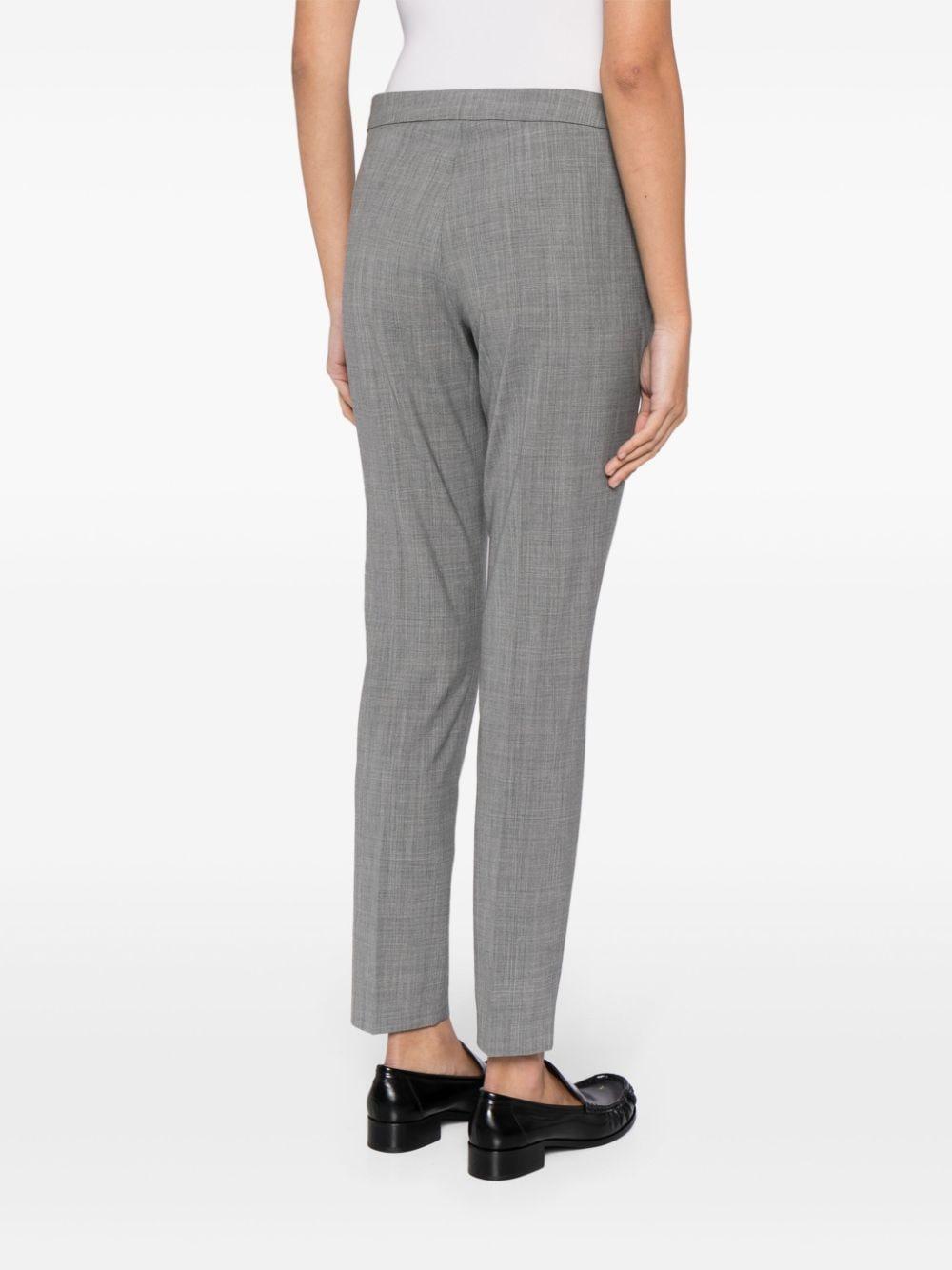 wool-blend tailored trousers