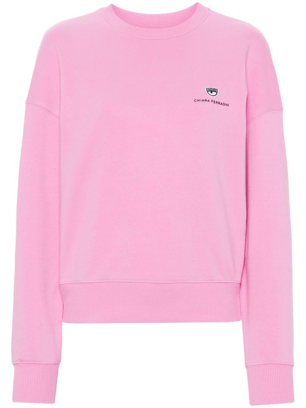 logo-appliqué sweatshirt