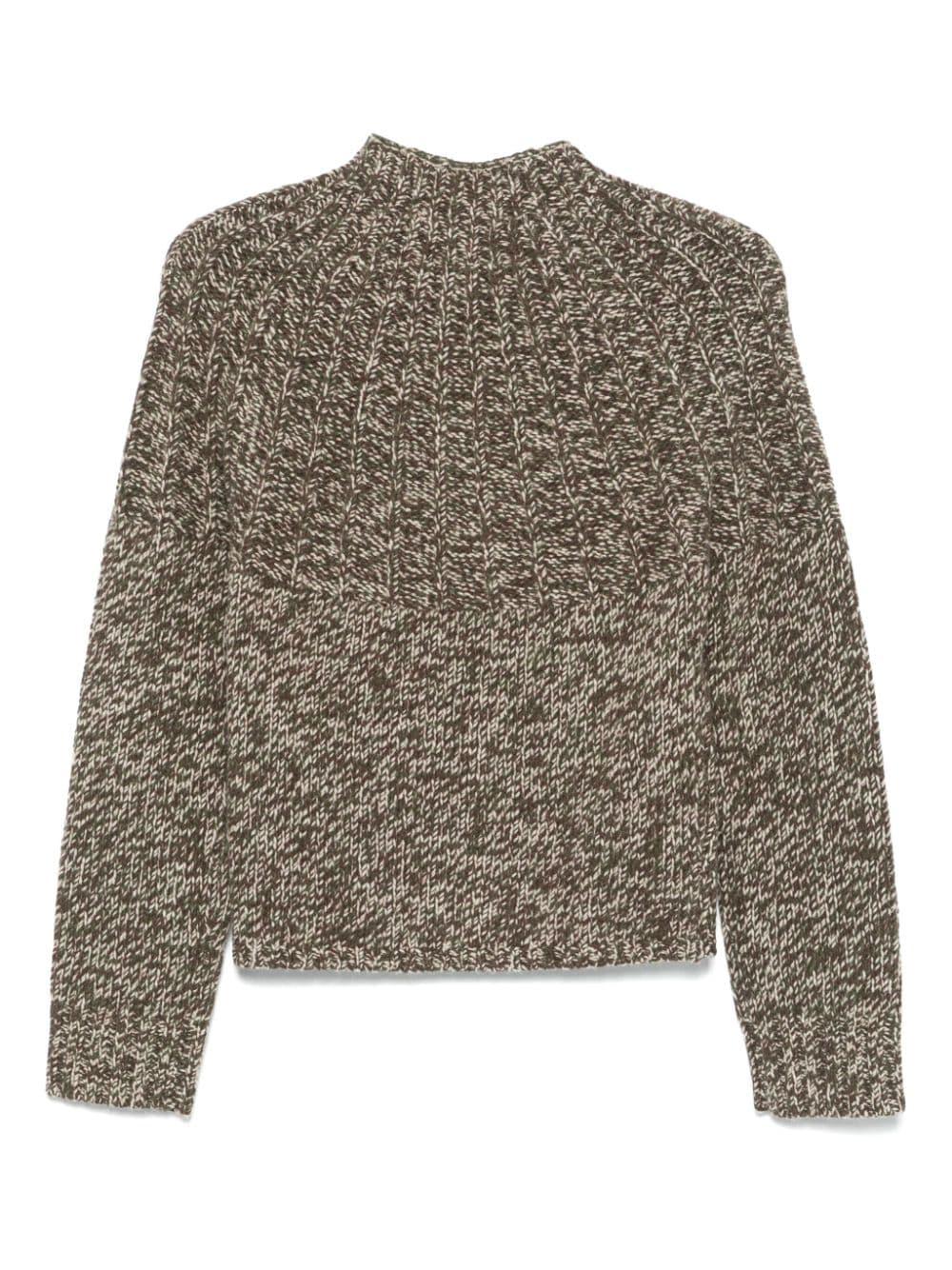 blend-effect sweater