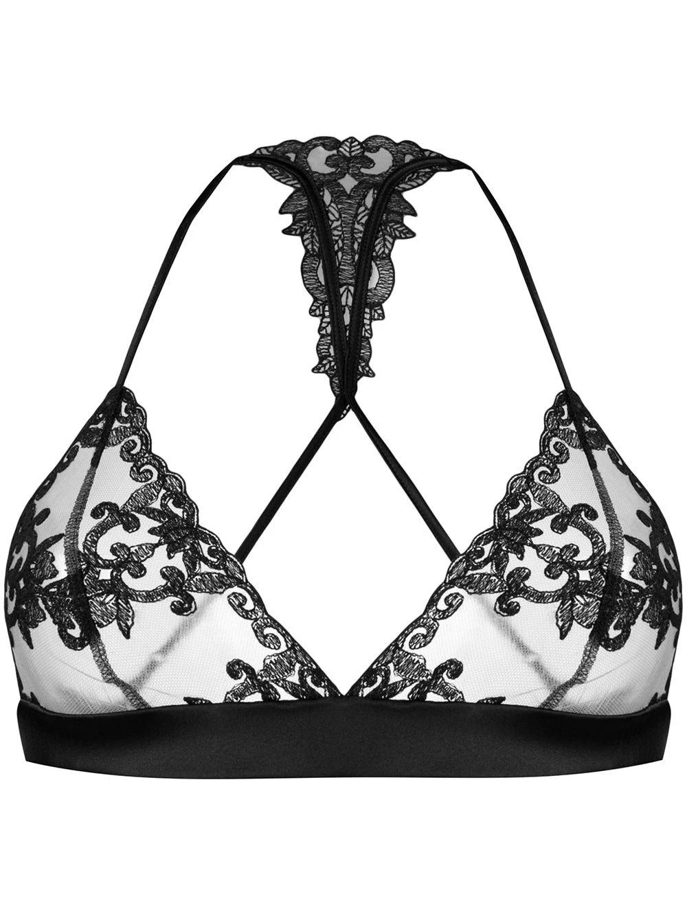 Onyx Boudoir bra