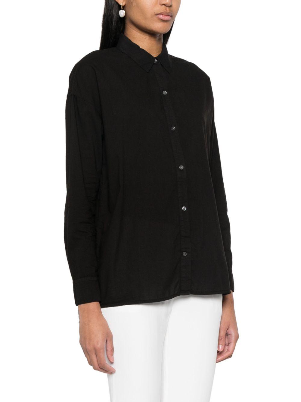 long-sleeve cotton shirt