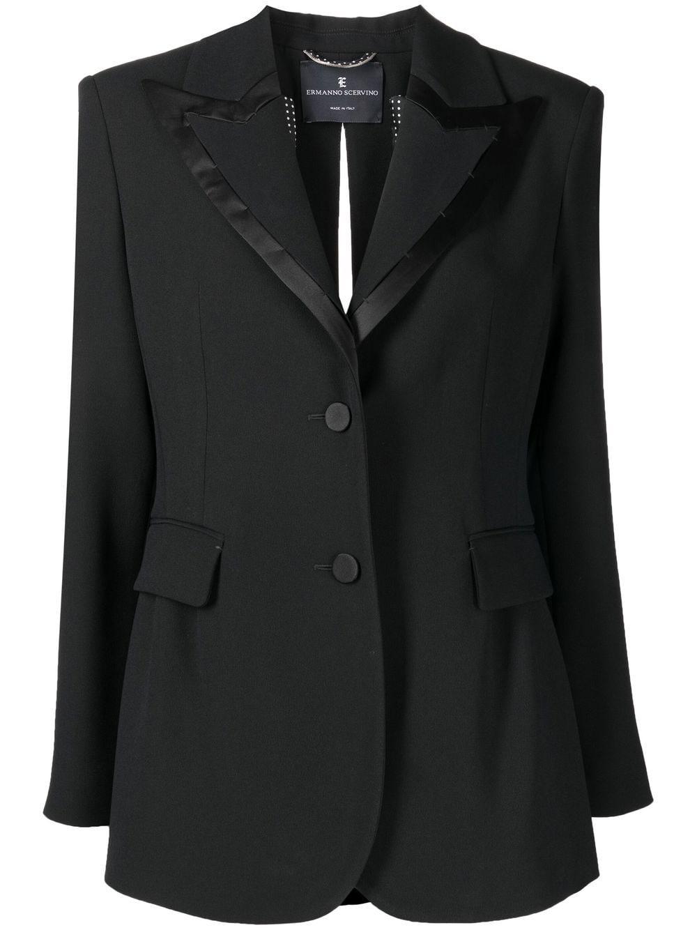 Cady cut-out blazer