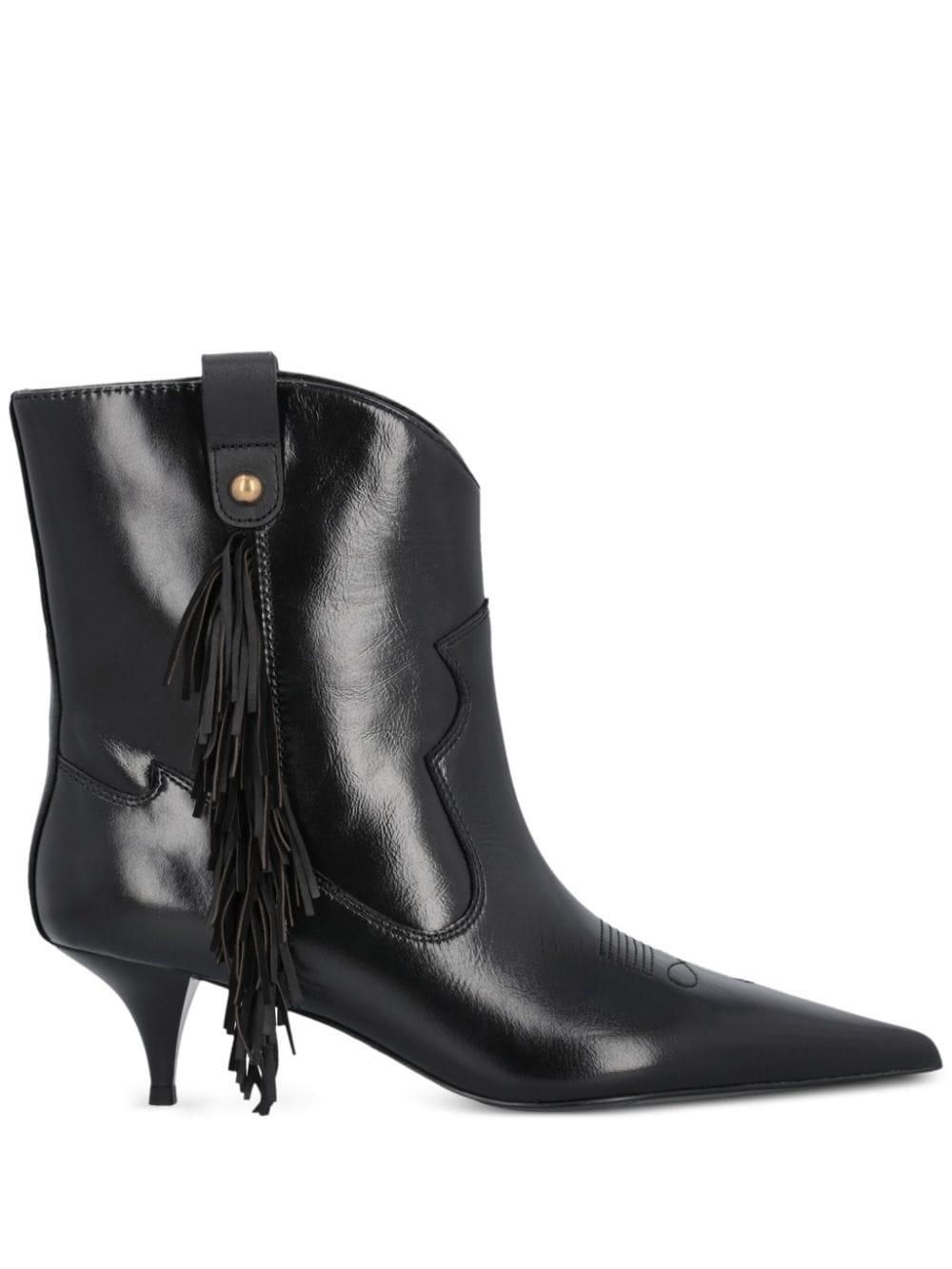 Ada fringe-detailing boots 