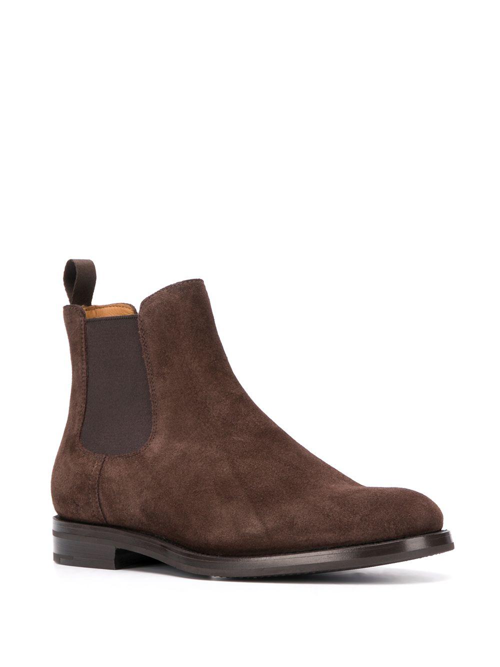 Monmouth Wg suede Chelsea boots