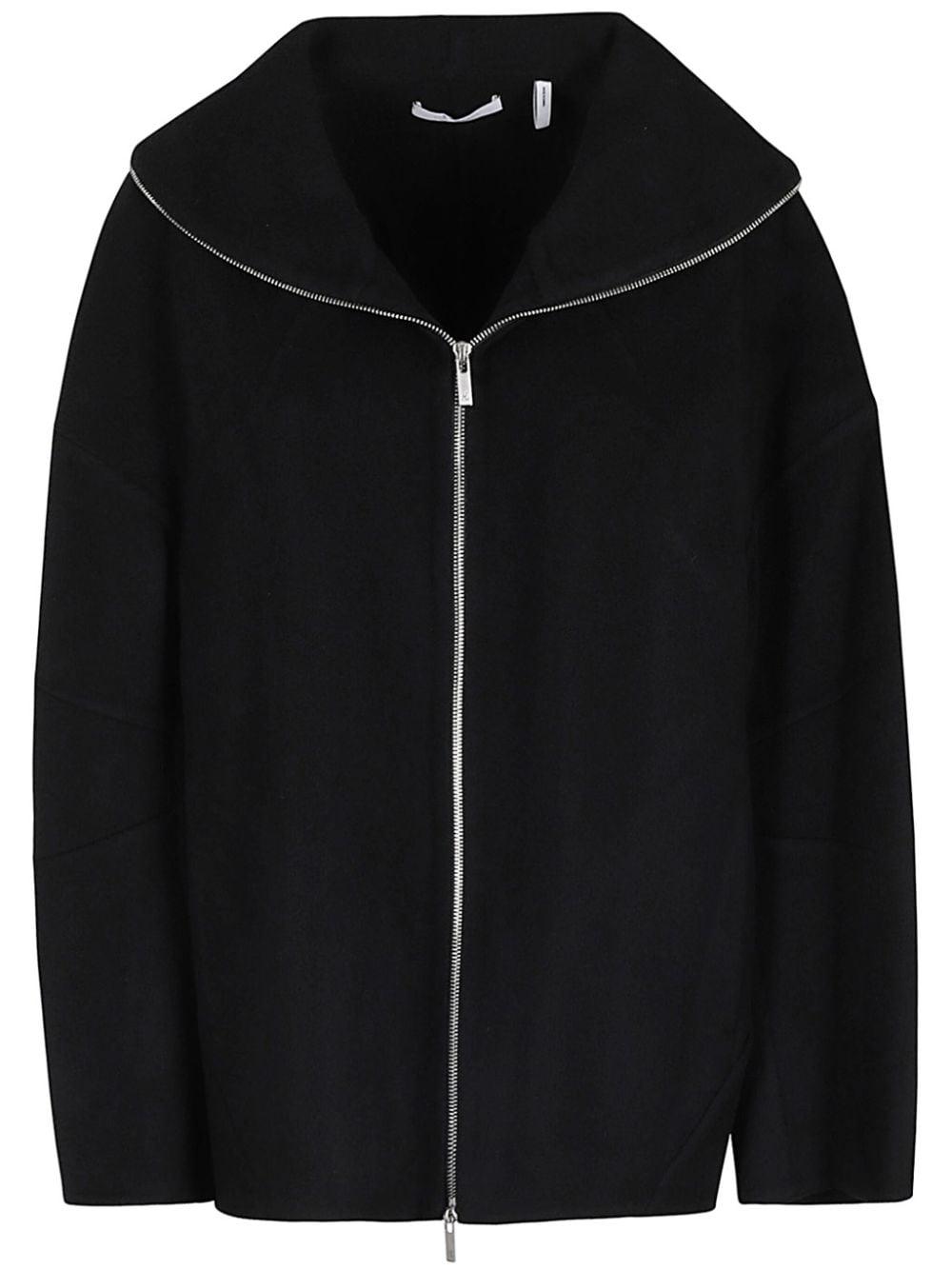 Cocoon zip-up jacket