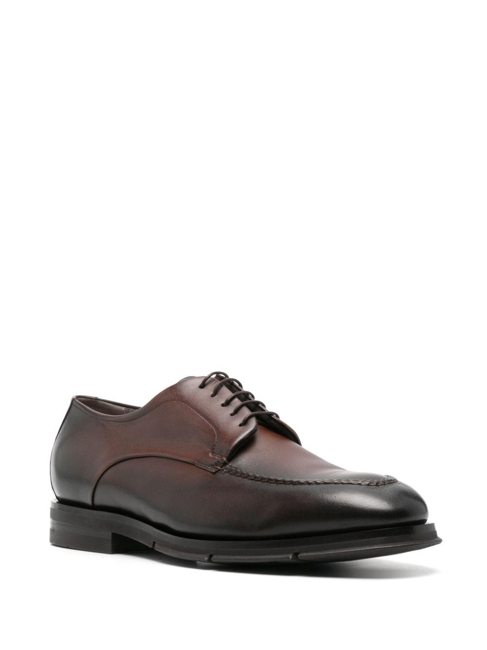 gradient-effect Derby shoes