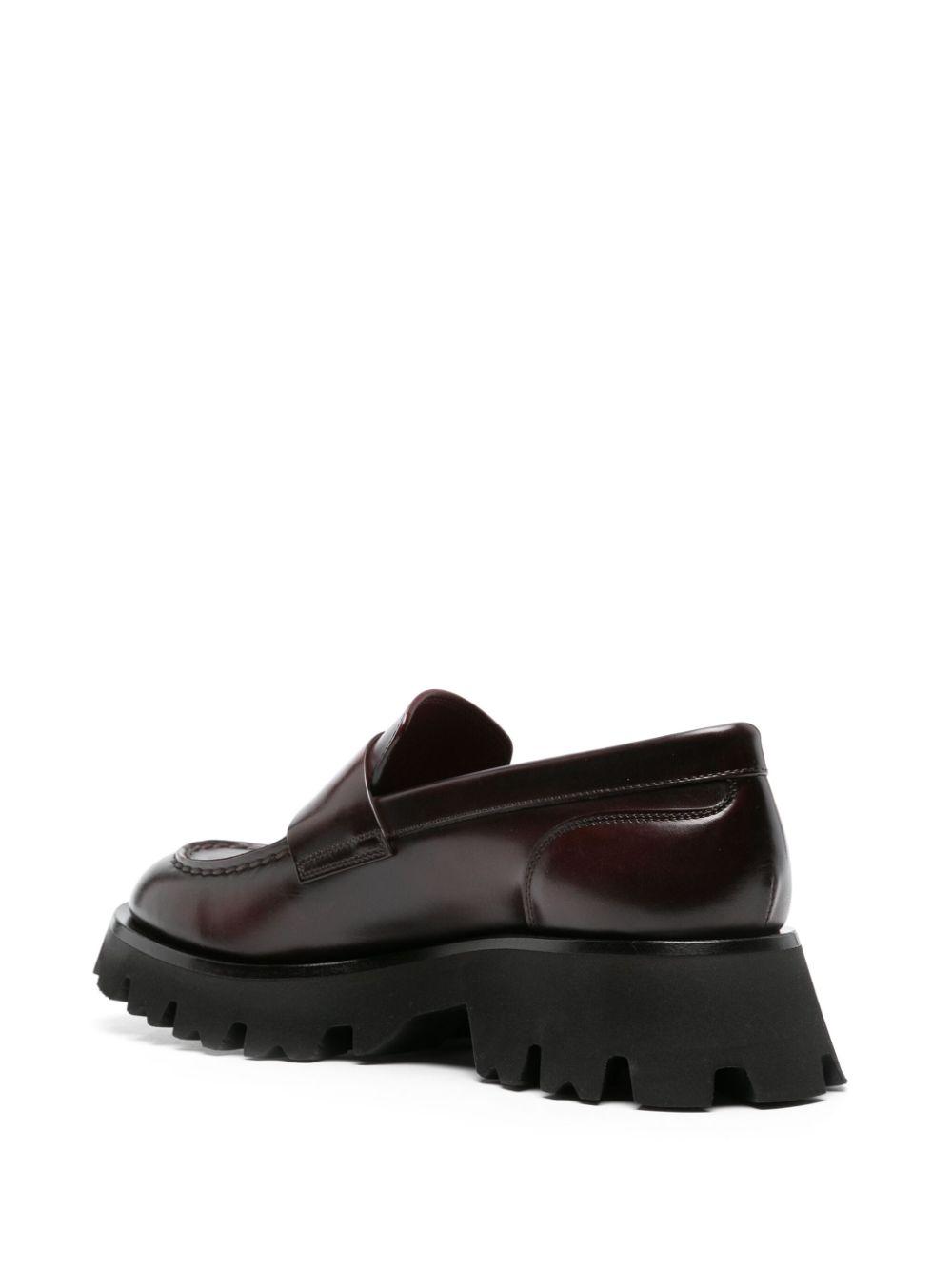  Alfie penny-slot leather loafers