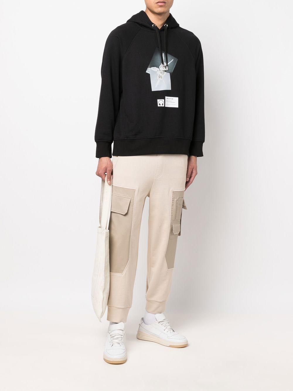 cotton cargo track pants