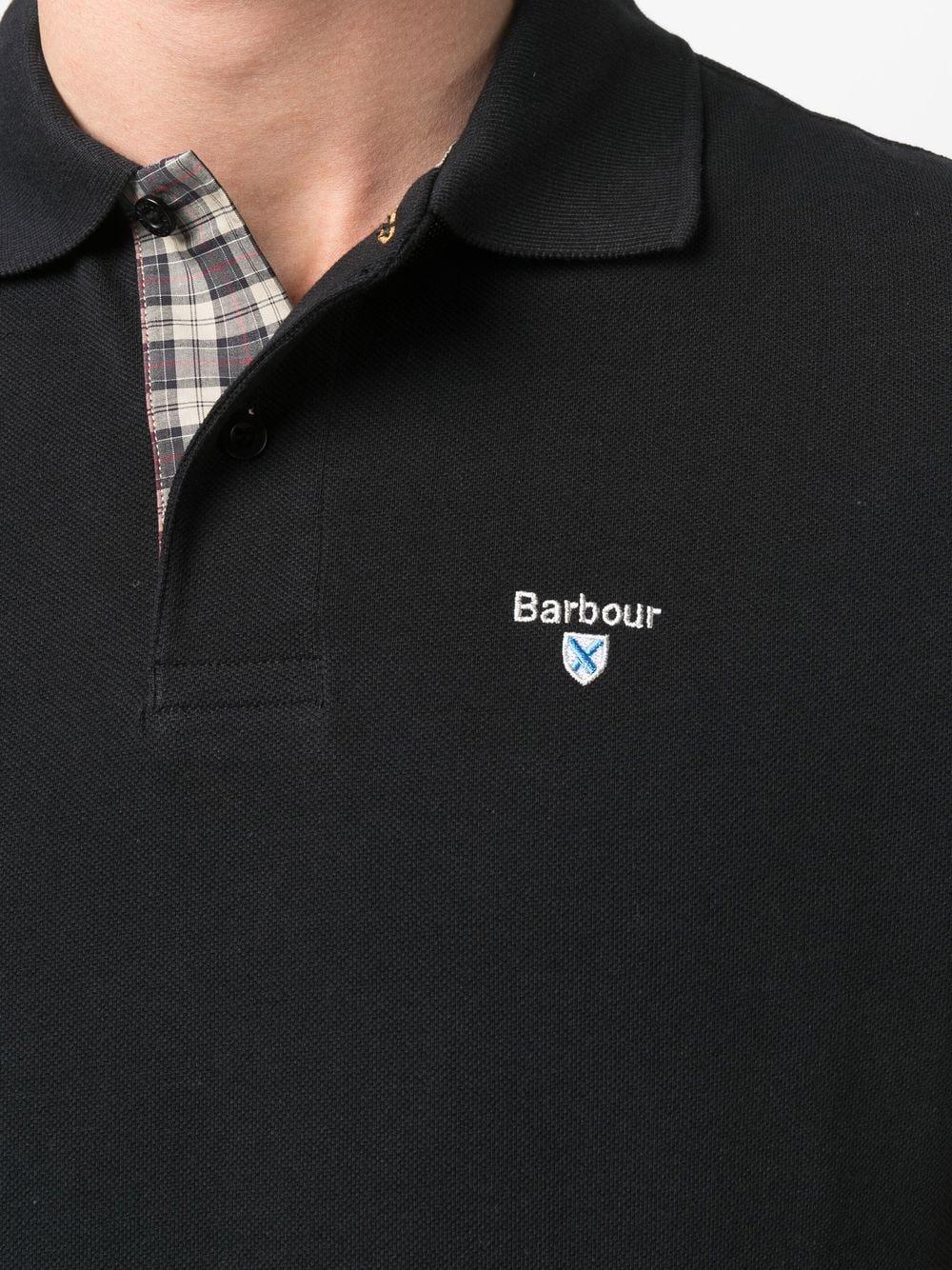 logo embroidered polo shirt 