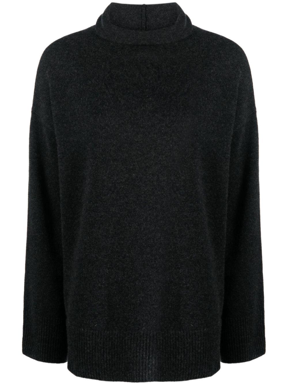 roll-neck cashmere jumper