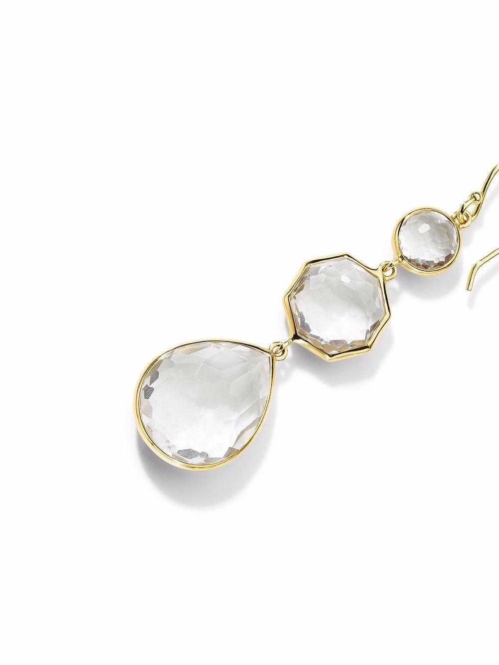 18kt yellow gold Rock Candy® Small Crazy 8s earrings