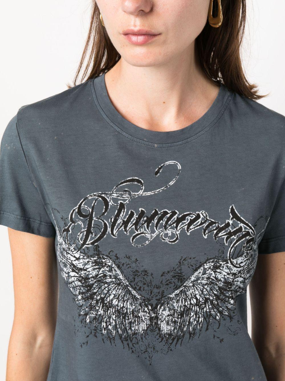 Blumarine T-Shirt M/C St.Logo Clothing