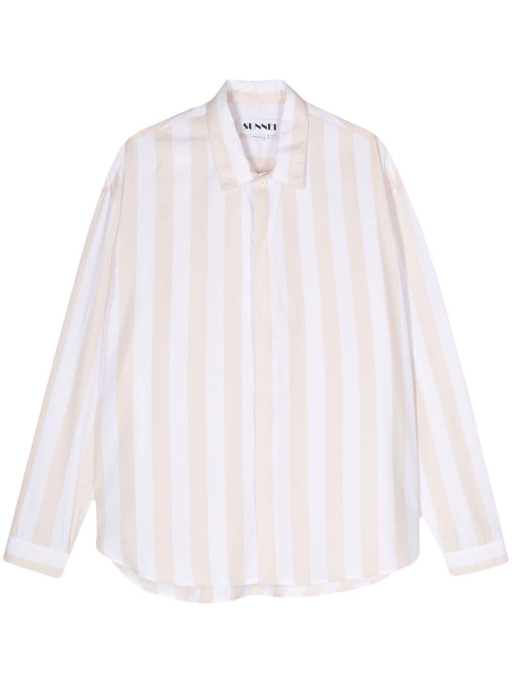 striped cotton shirt