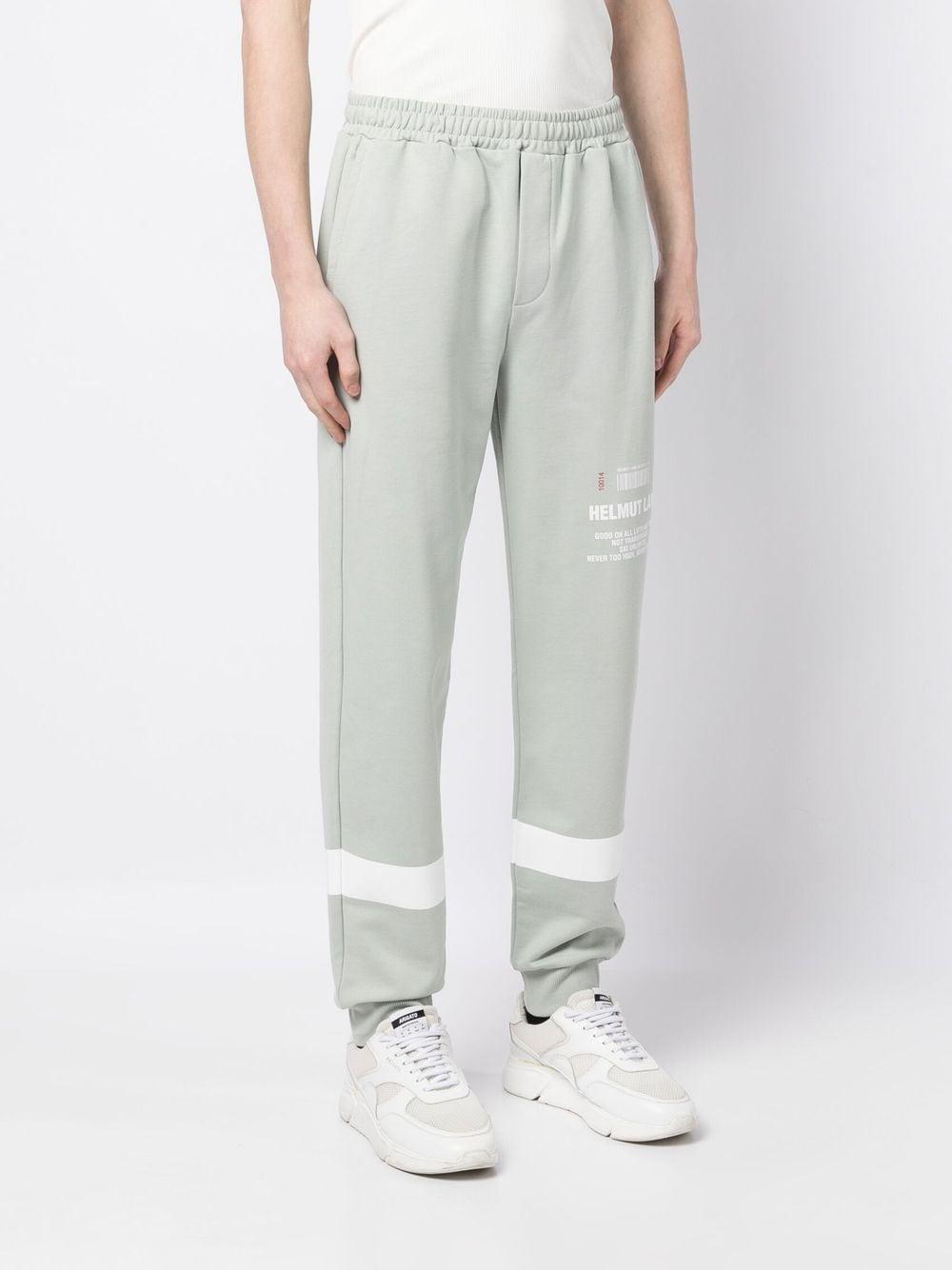 logo-print elasticated-waistband sweatpants