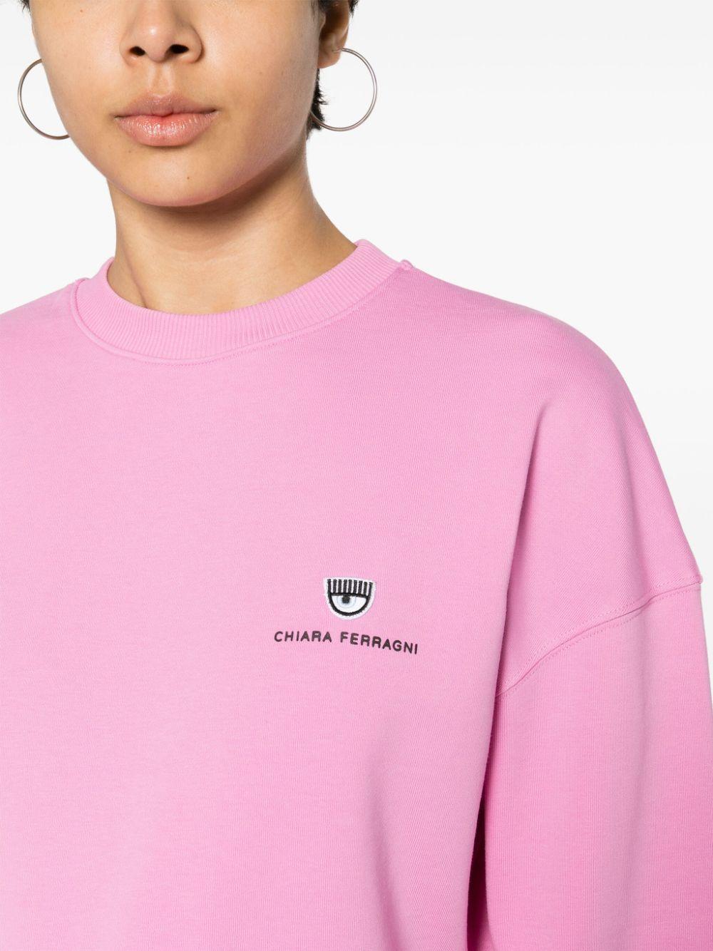 logo-appliqué sweatshirt