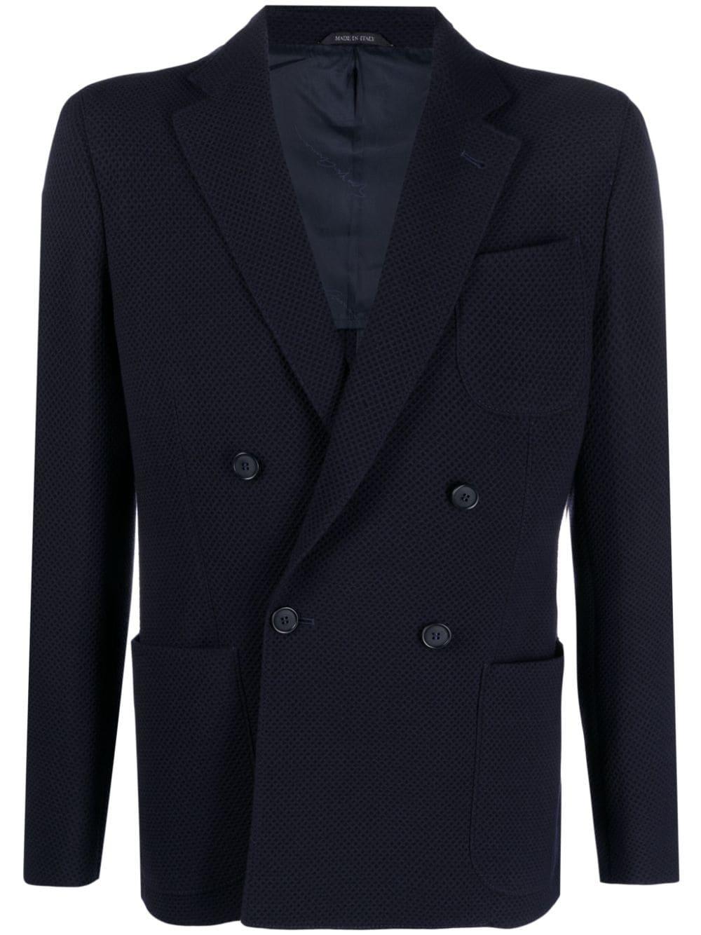 Upton double-breasted blazer