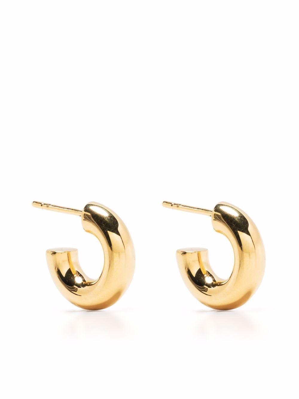 chubby mini hoop earrings