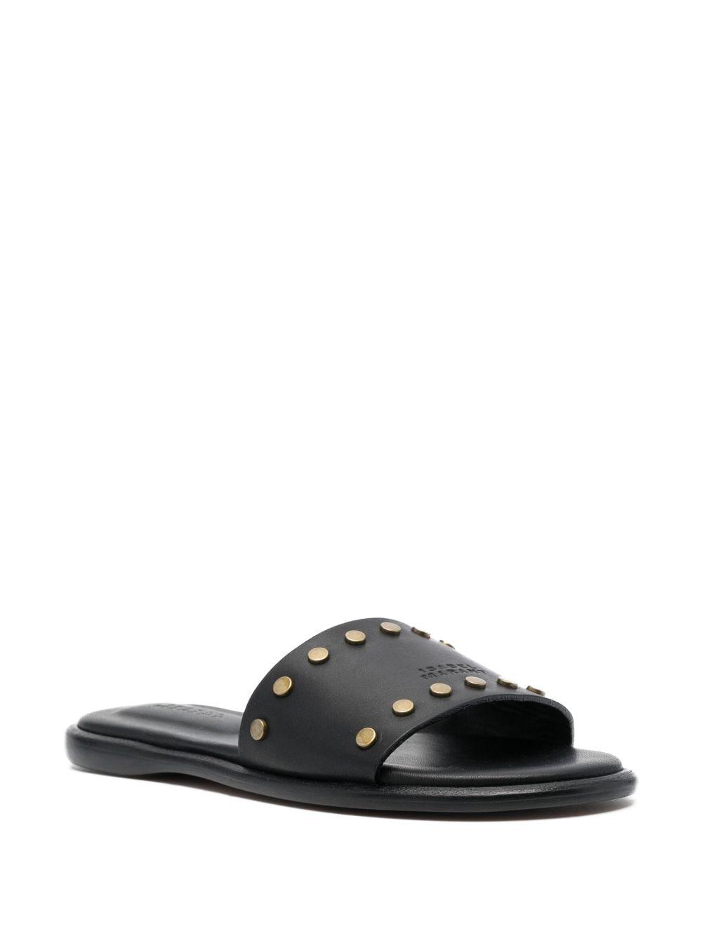 Vikee stud-embellished slides