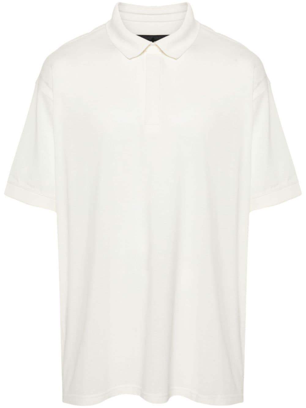 pique cotton polo shirt