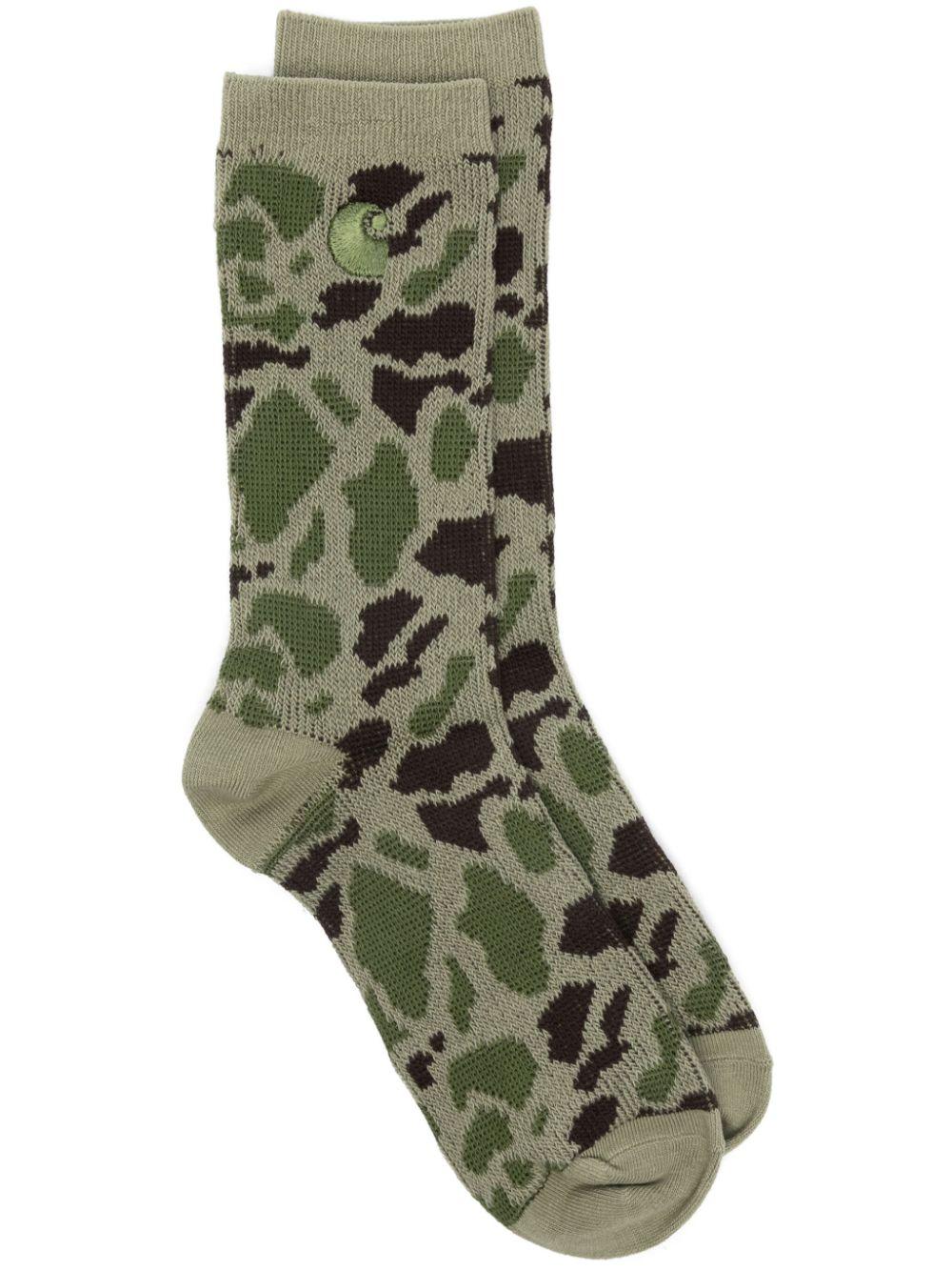 camouflage socks