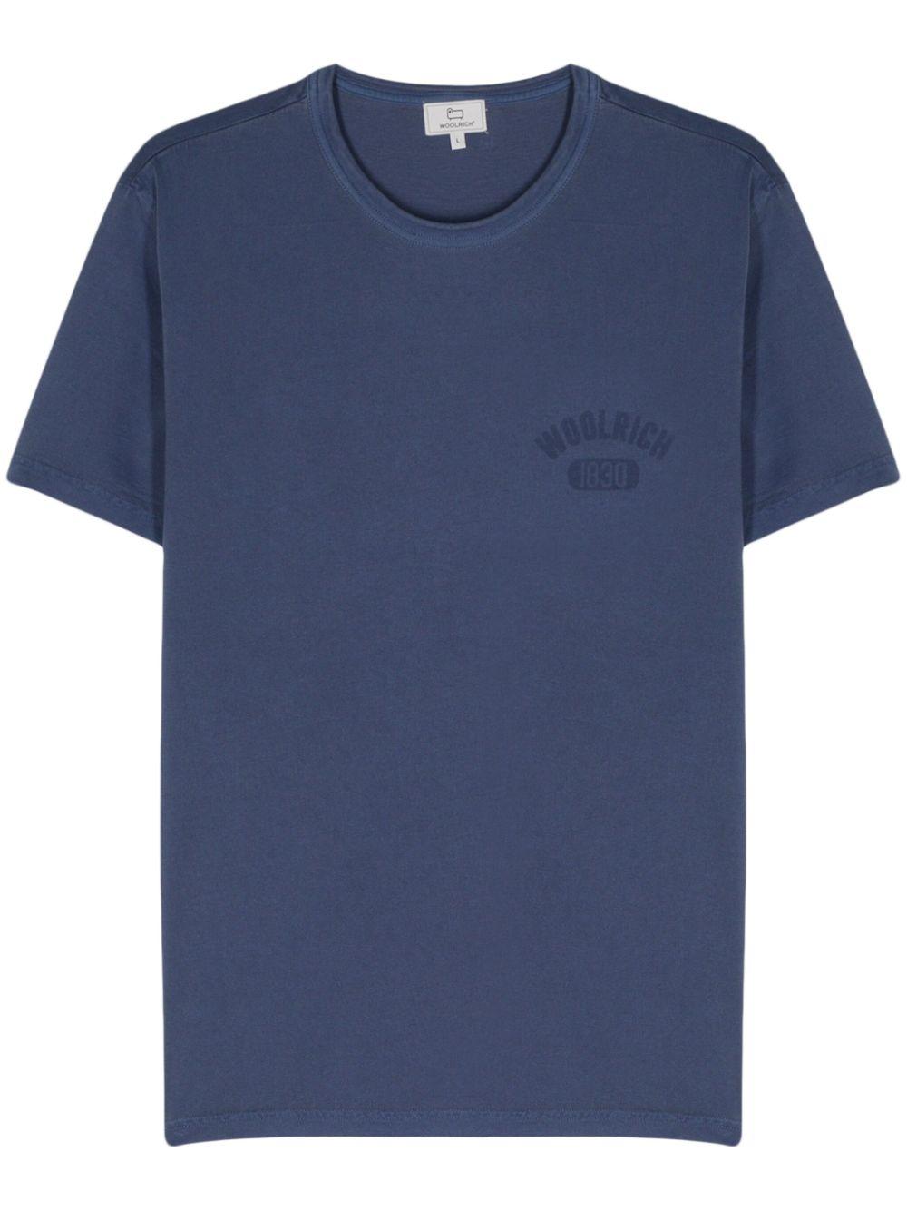 logo-print cotton T-shirt