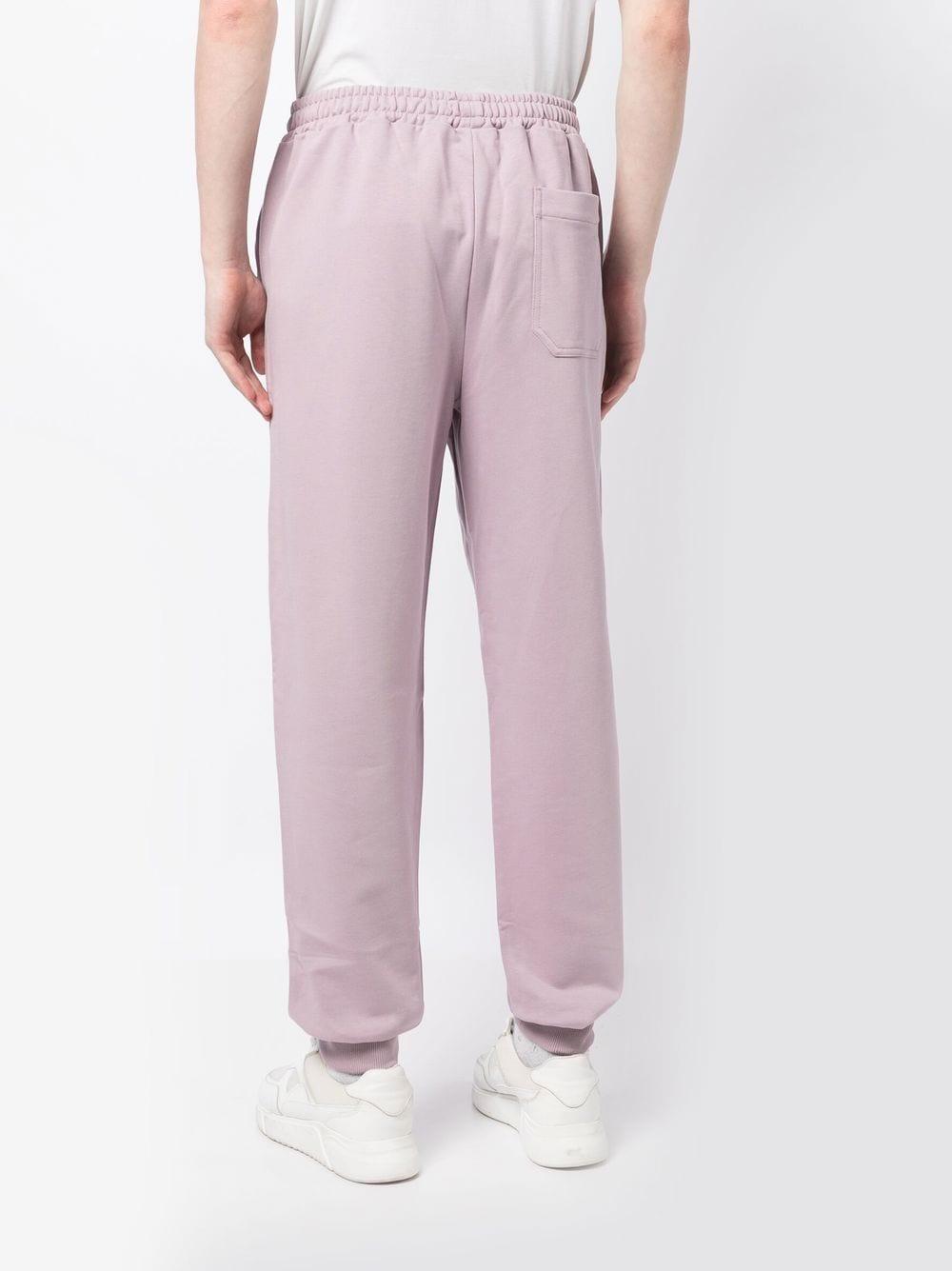 logo-print tapered track pants