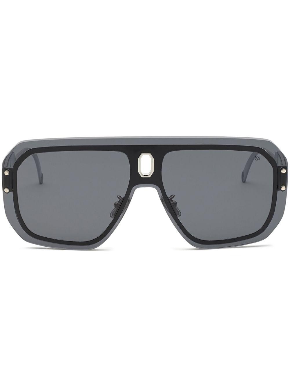 Adventure oversize-frame sunglasses