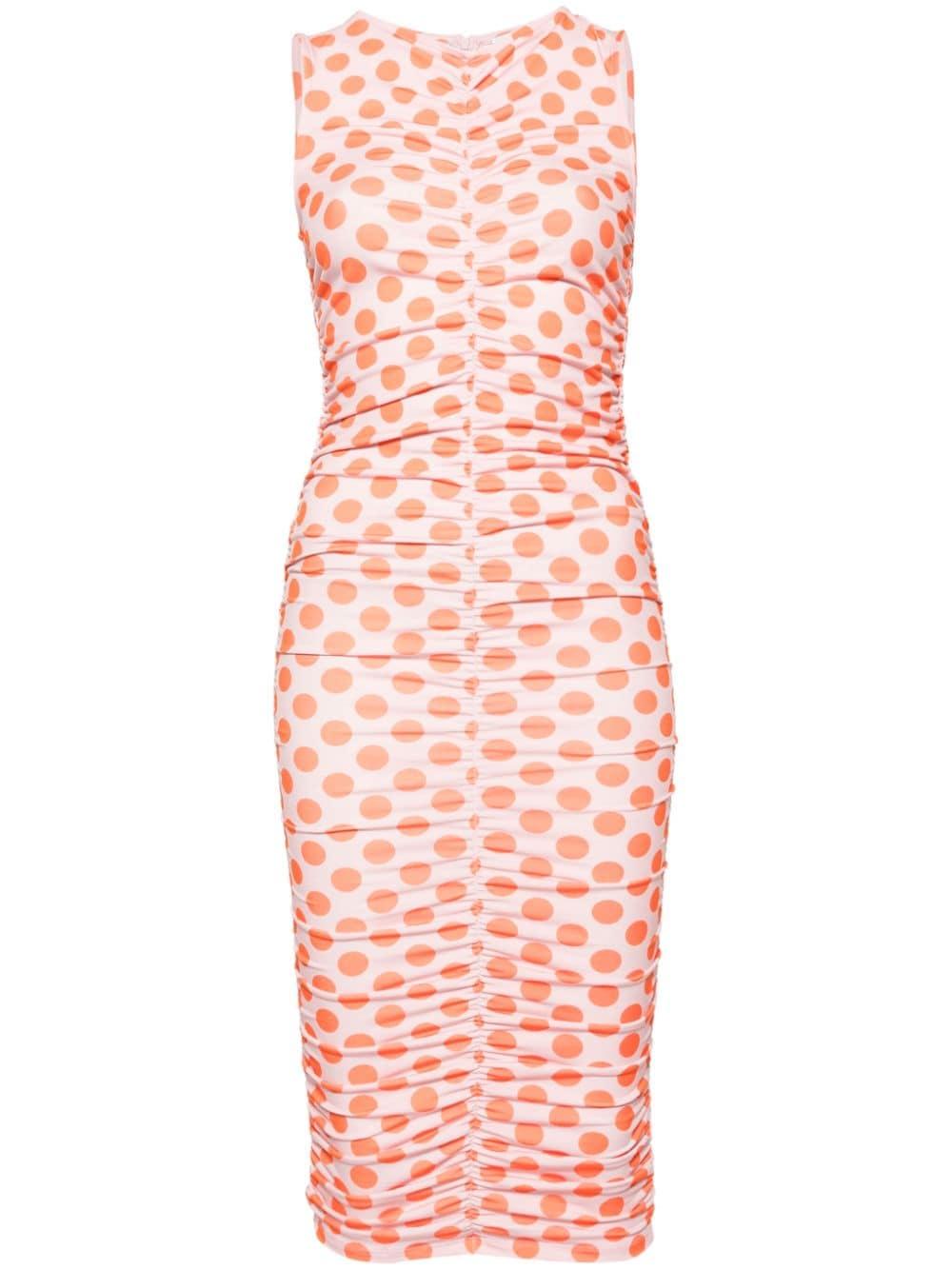 Filati polka-dot-print dress