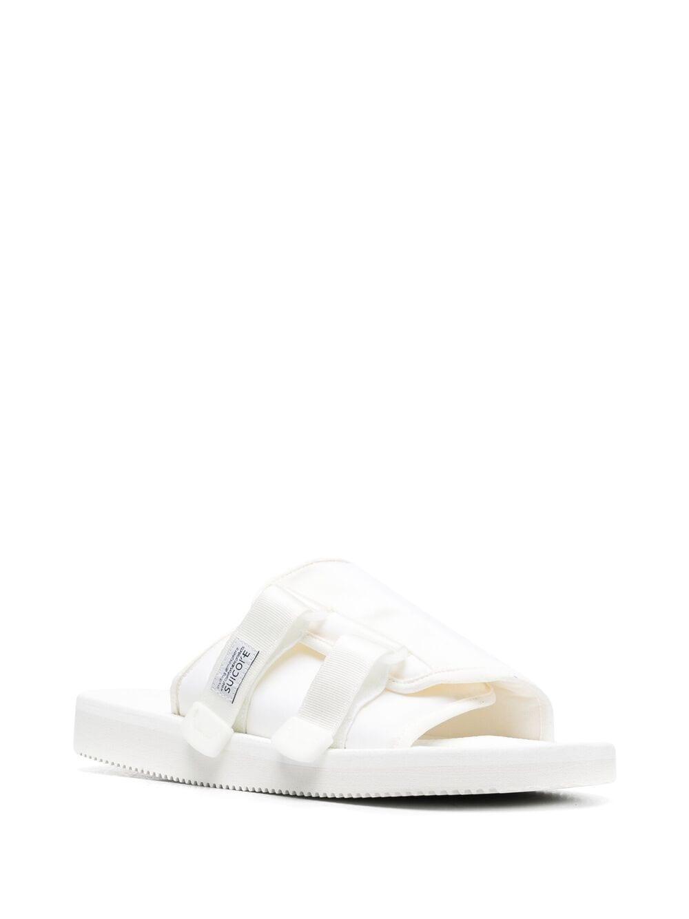 side touch-strap sandals