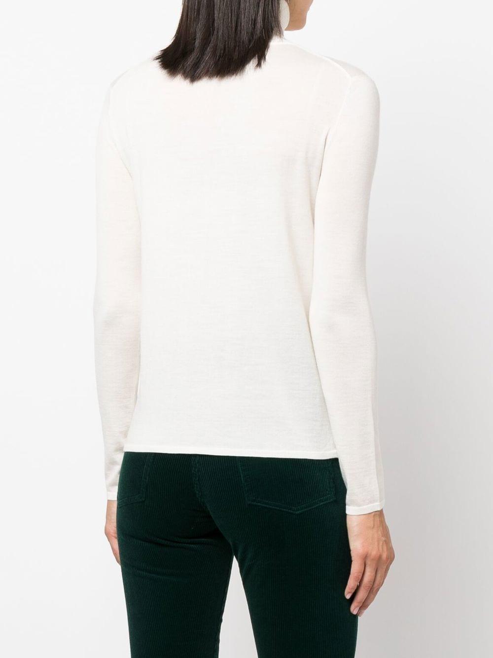 roll-neck virgin-wool jumper