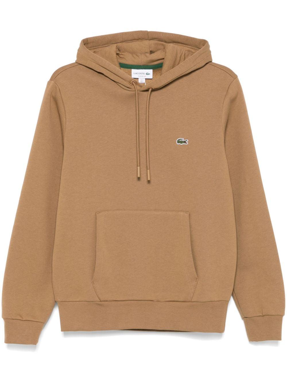 logo-patch hoodie