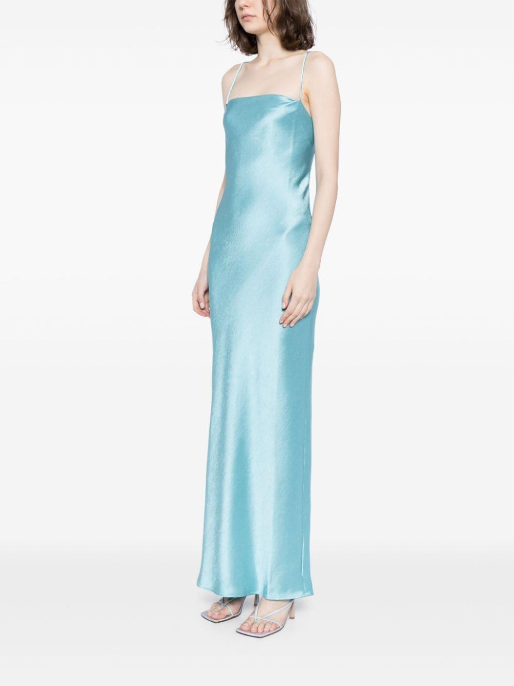 The Dreamer satin-finish dress