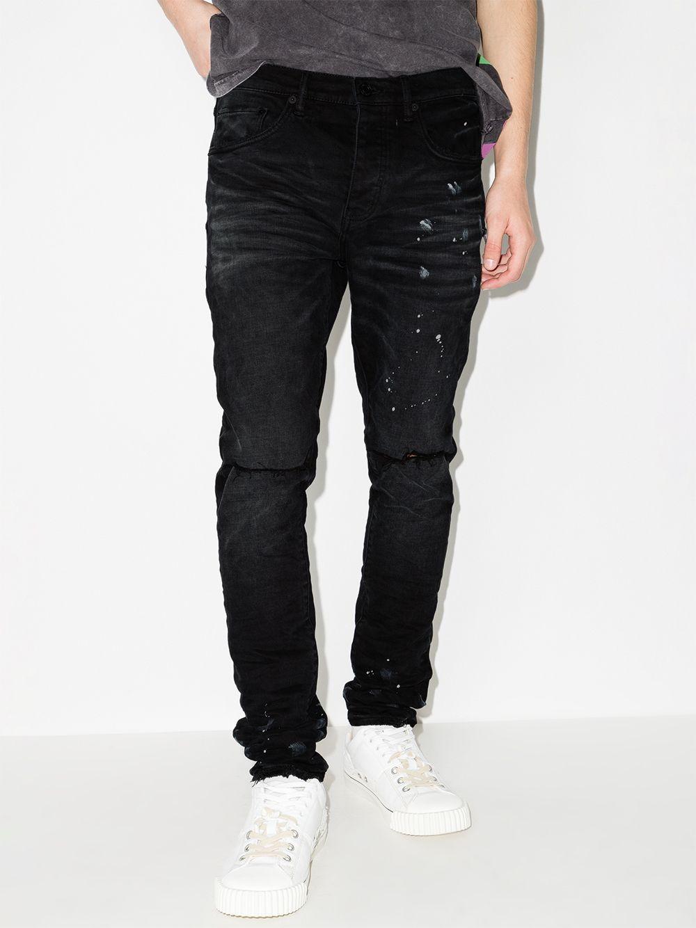 Slim-fit skinny stretch-denim jeans