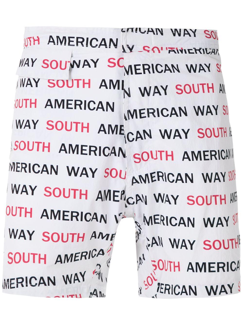 South American Way tactel swim shorts