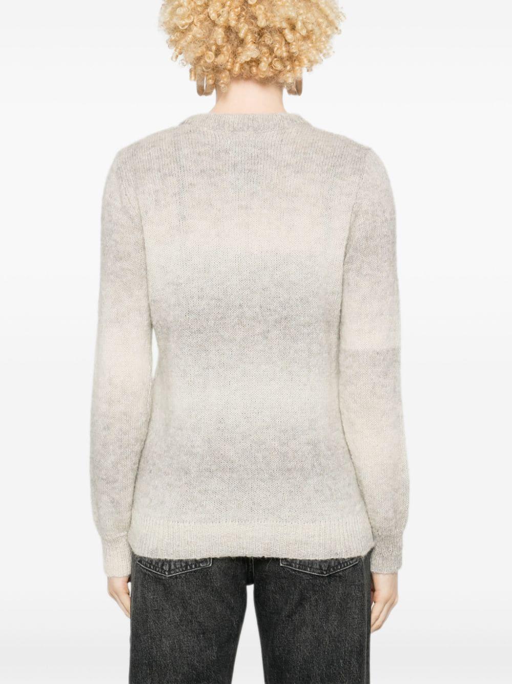 ombré-effect sweater