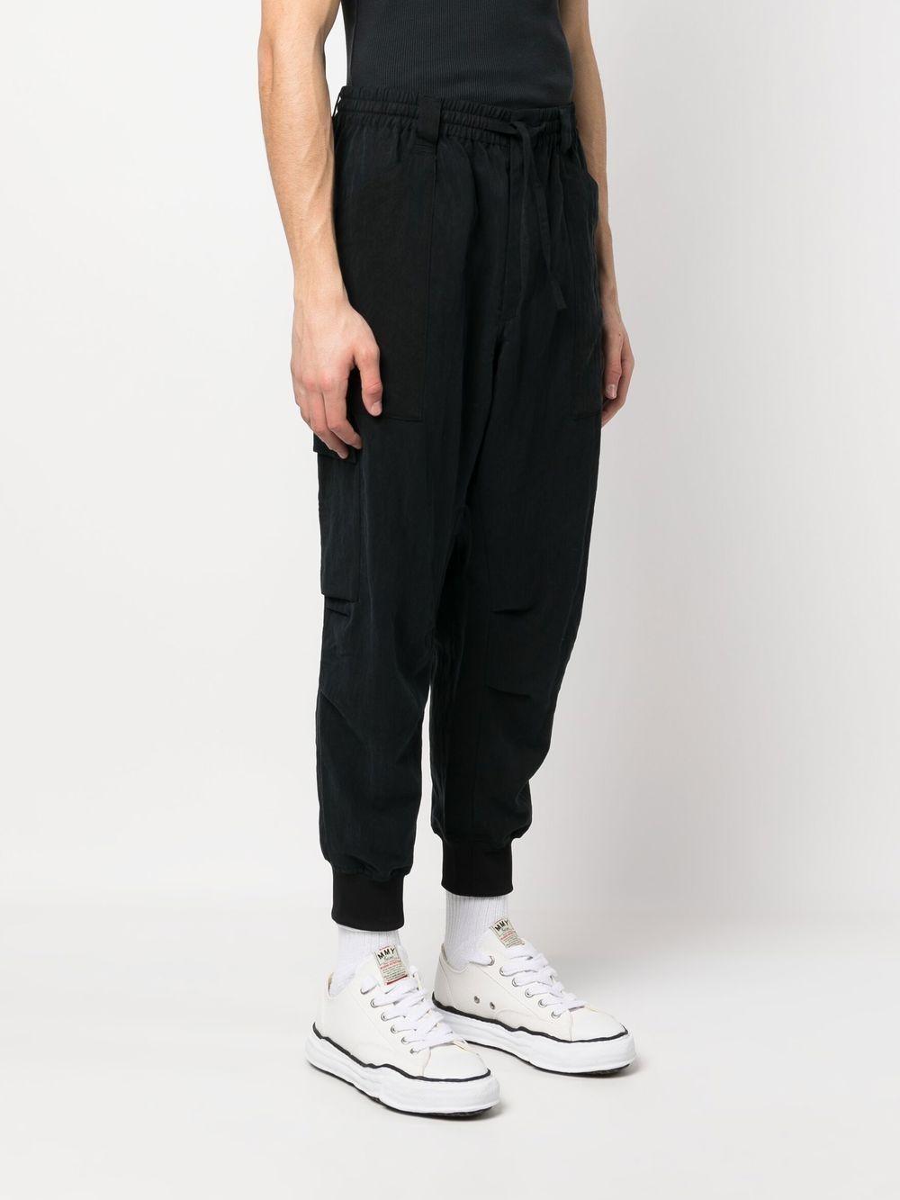 tapered cargo trousers