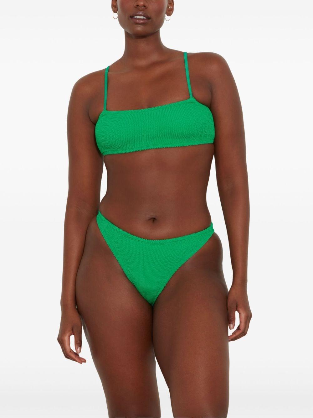 Gigi crinkle-effect bikini