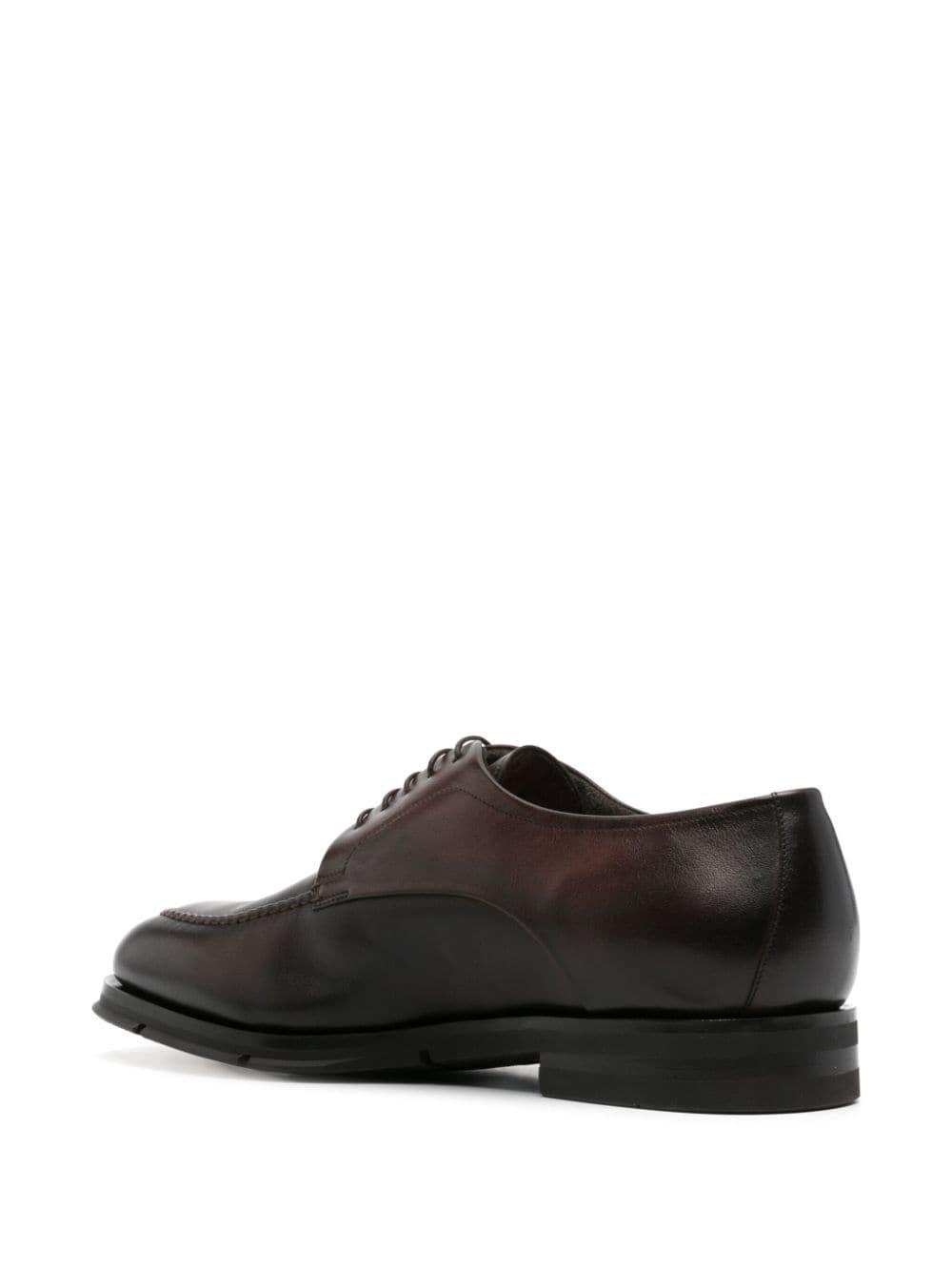 gradient-effect Derby shoes