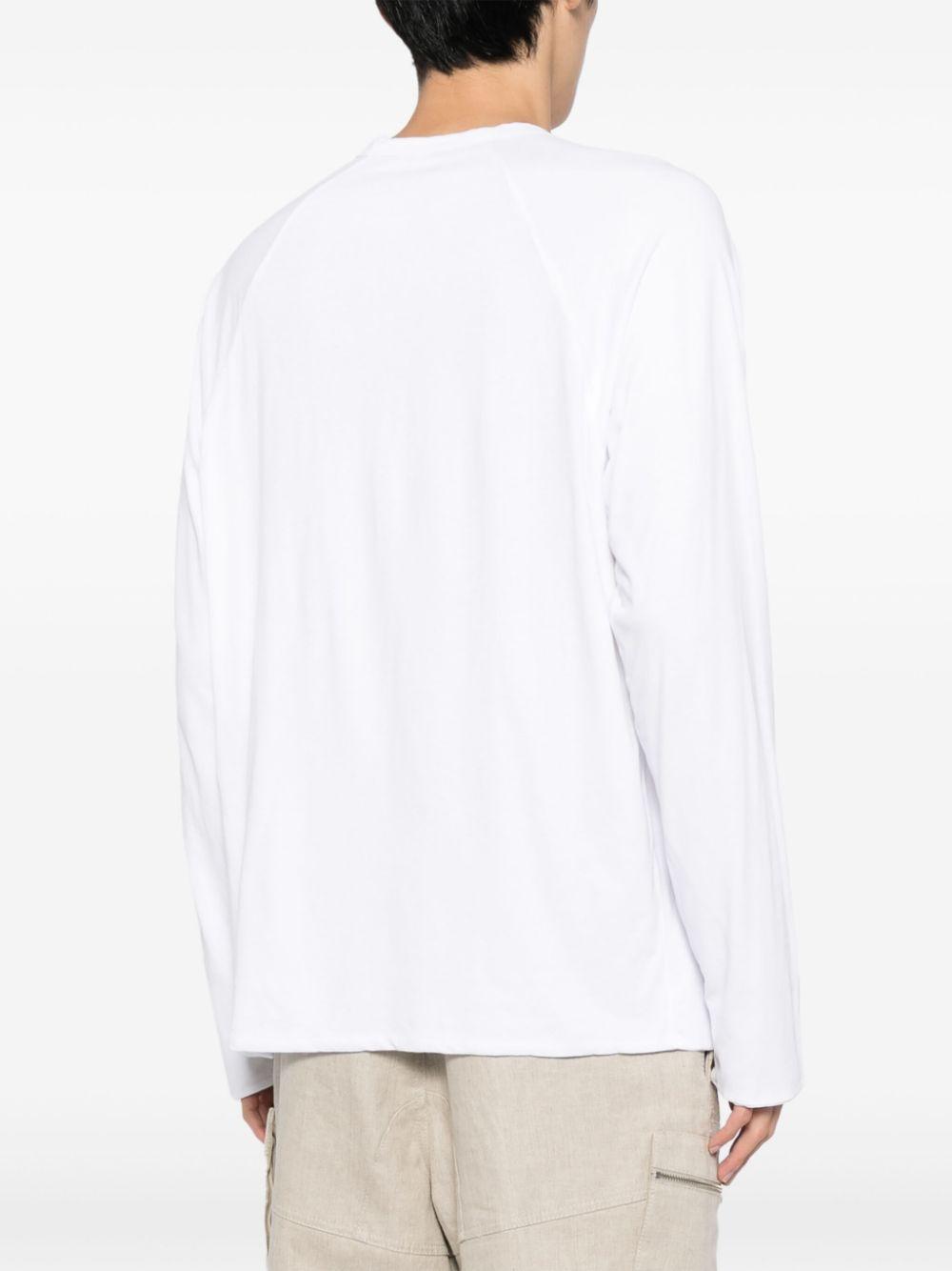 Clear long-sleeve T-shirt