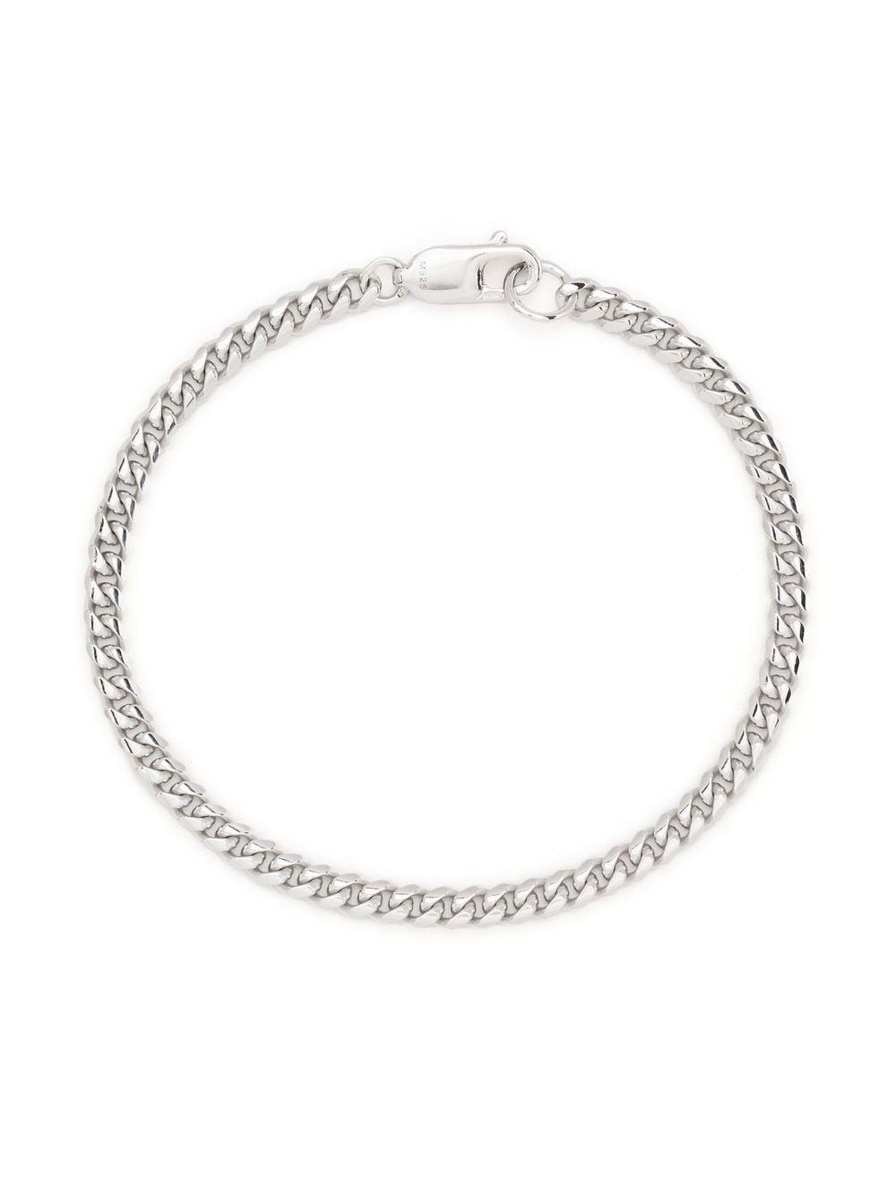 round curb chain bracelet