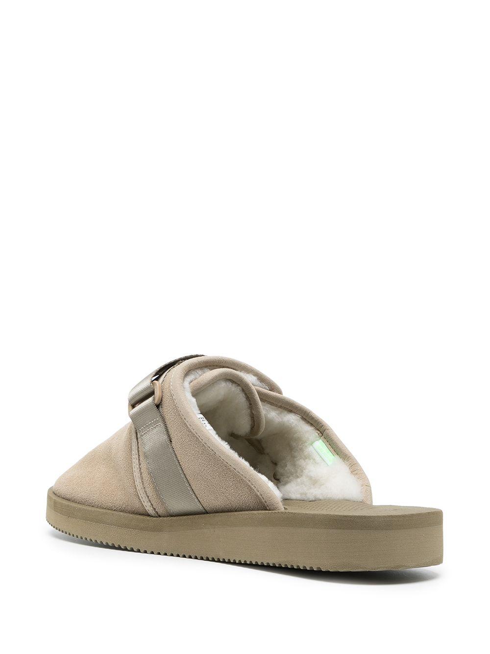 ZAVO-Mab shearling-lined slippers