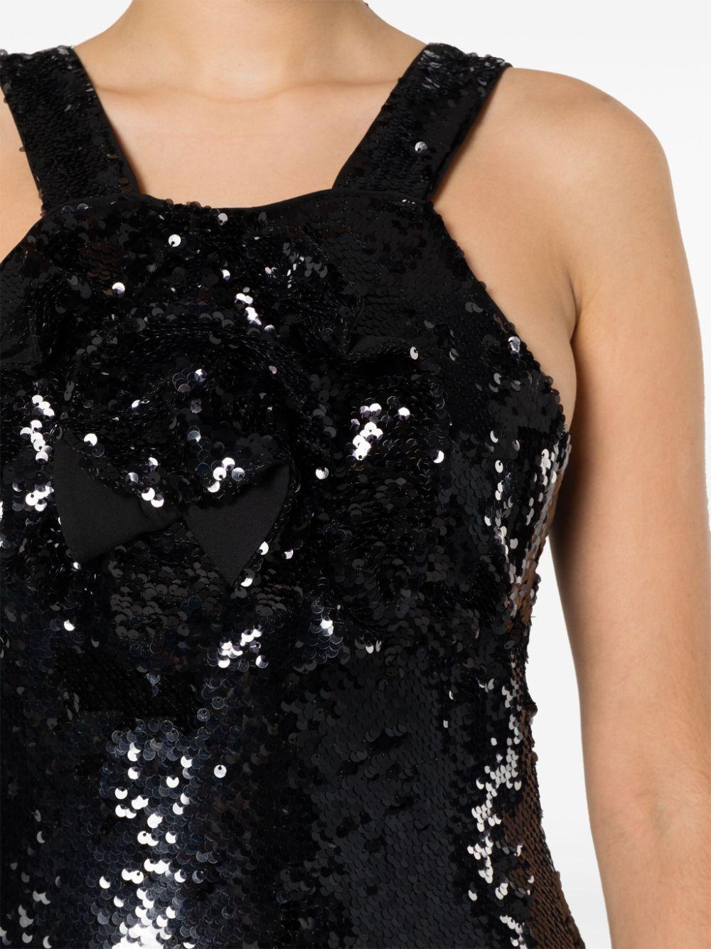 sequin-design dress