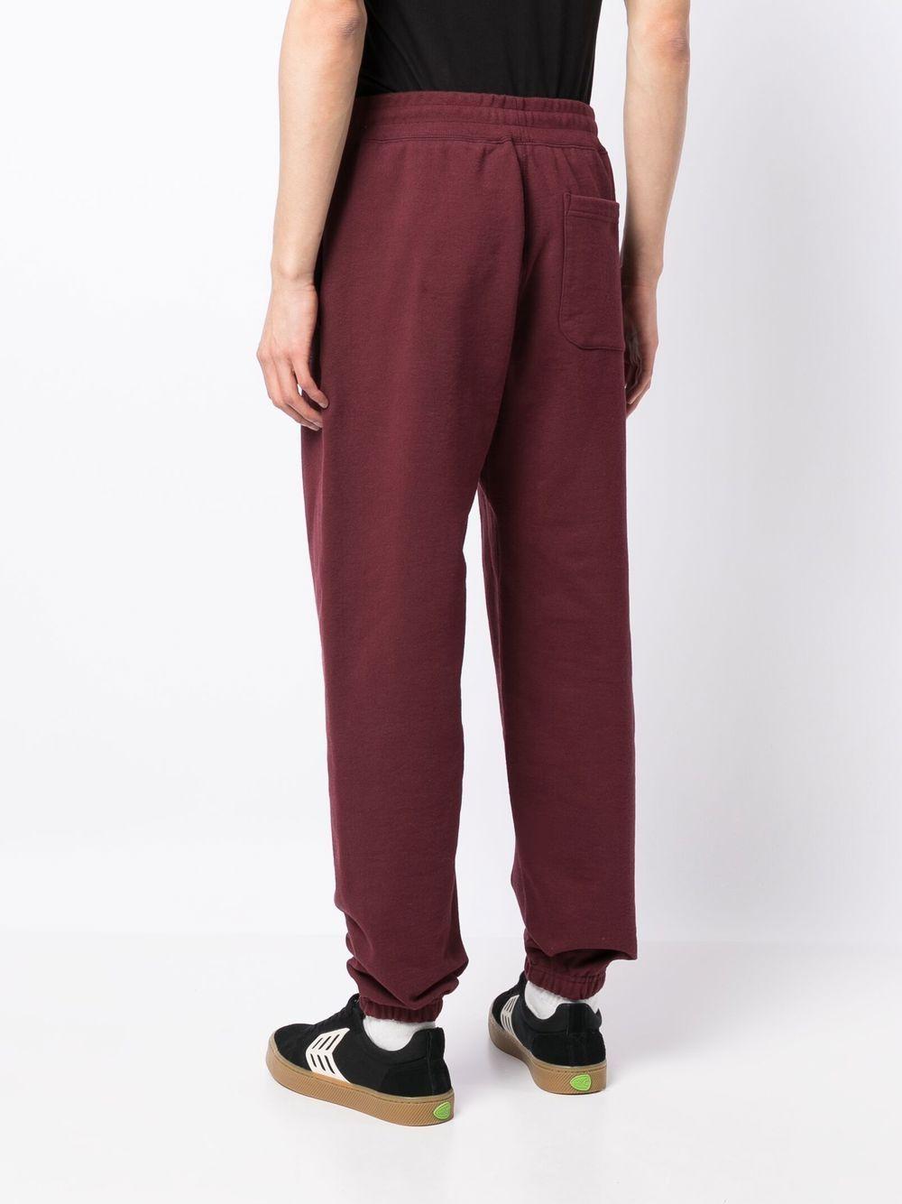 logo-print cotton track pants 