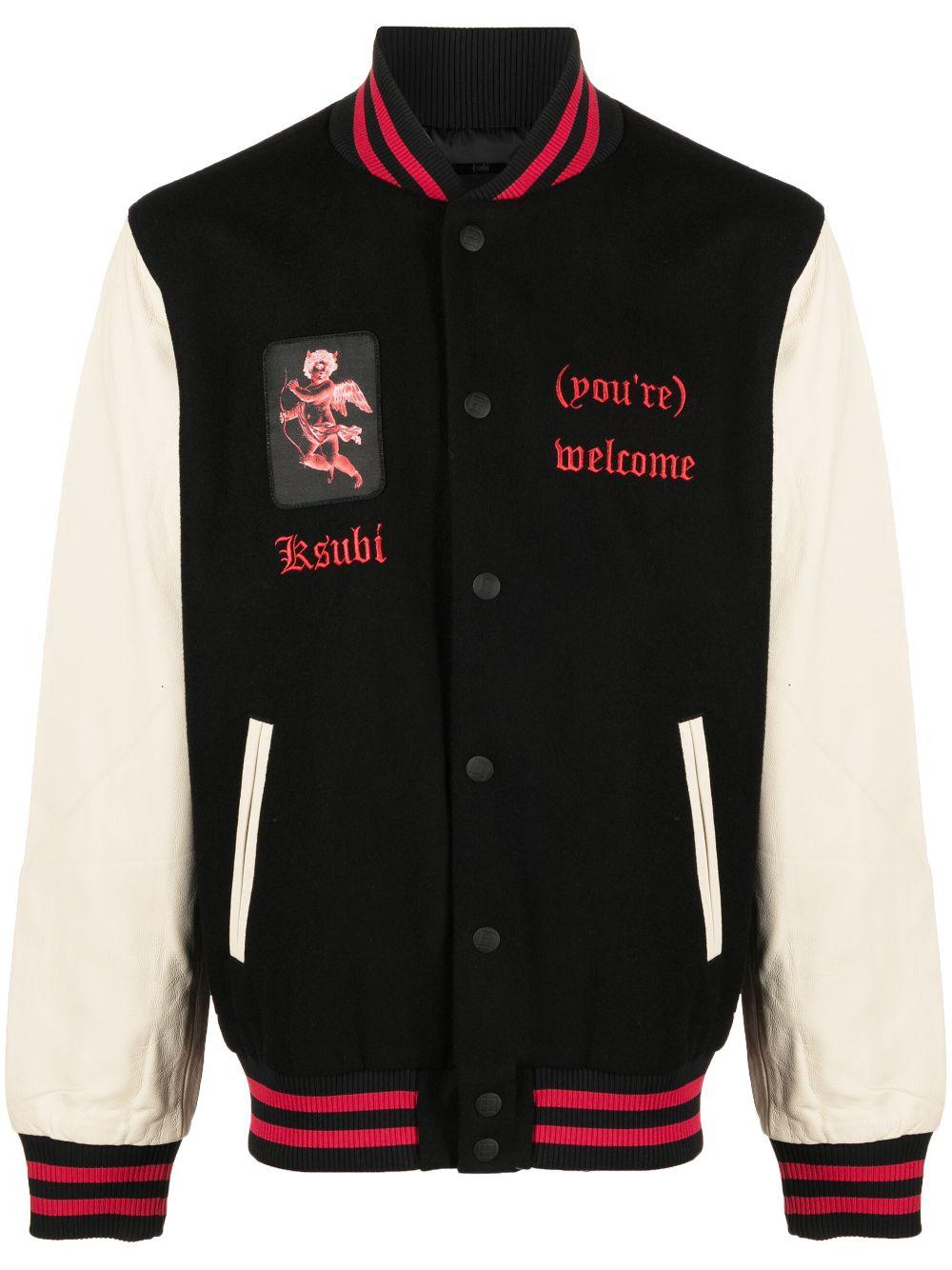 Icons Letterman bomber jacket