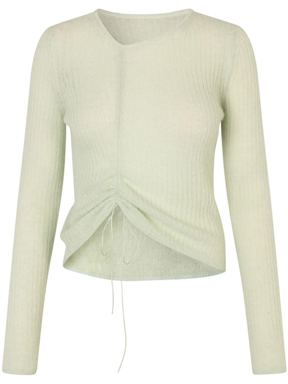 Ussi ribbed-knit jumper