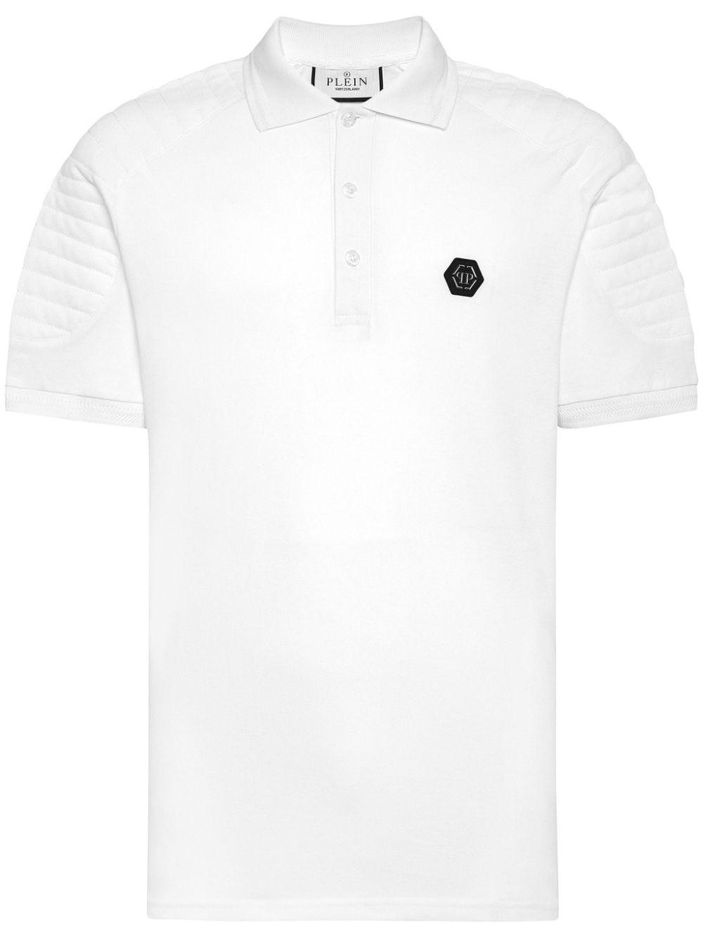 Polo shirt logo-applied