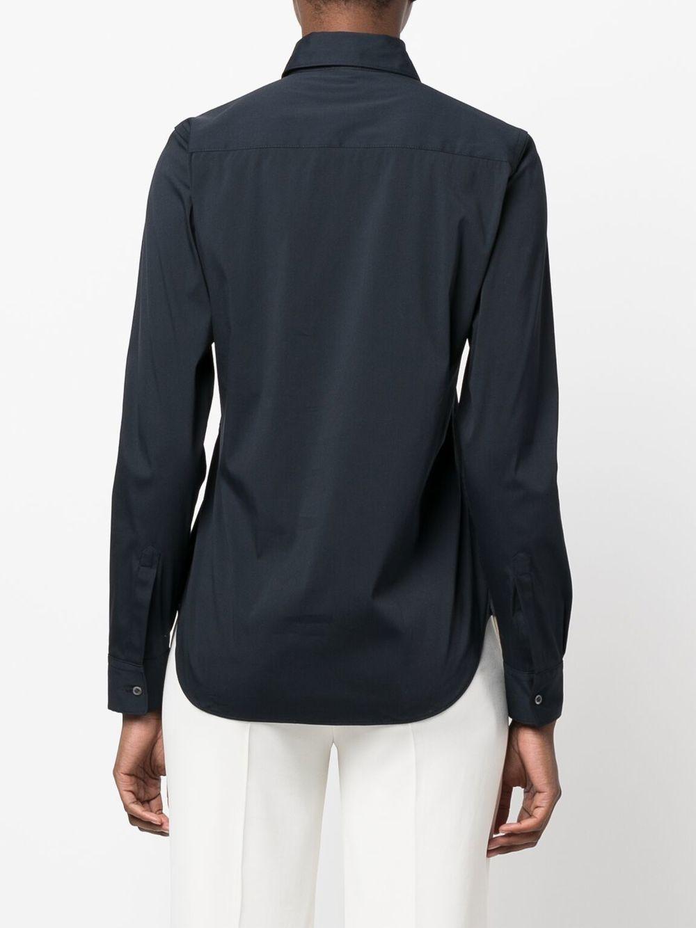 long-sleeve cotton shirt