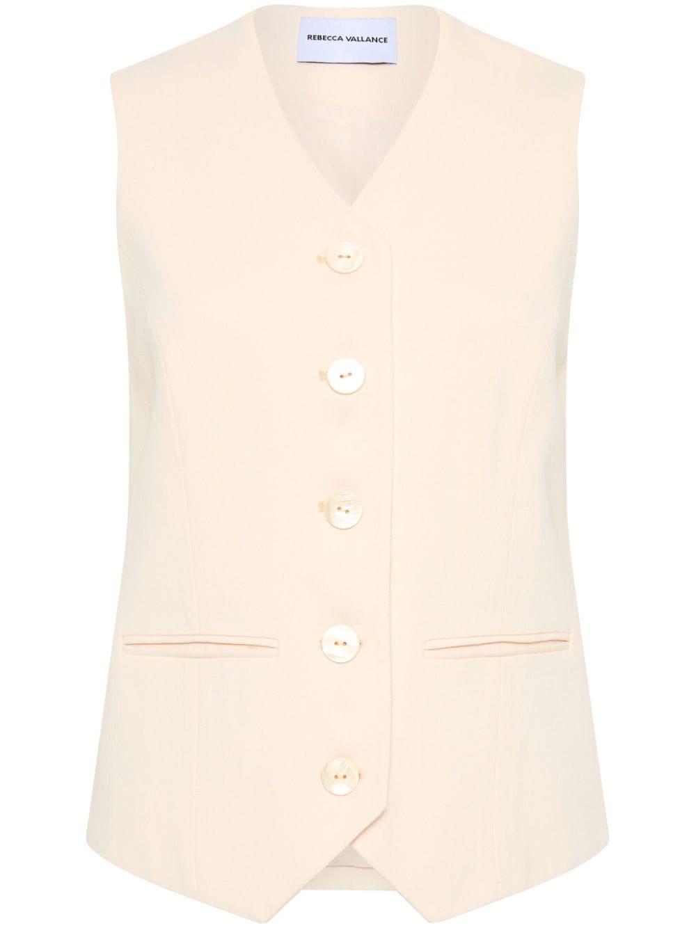 Dimitria button-up waistcoat